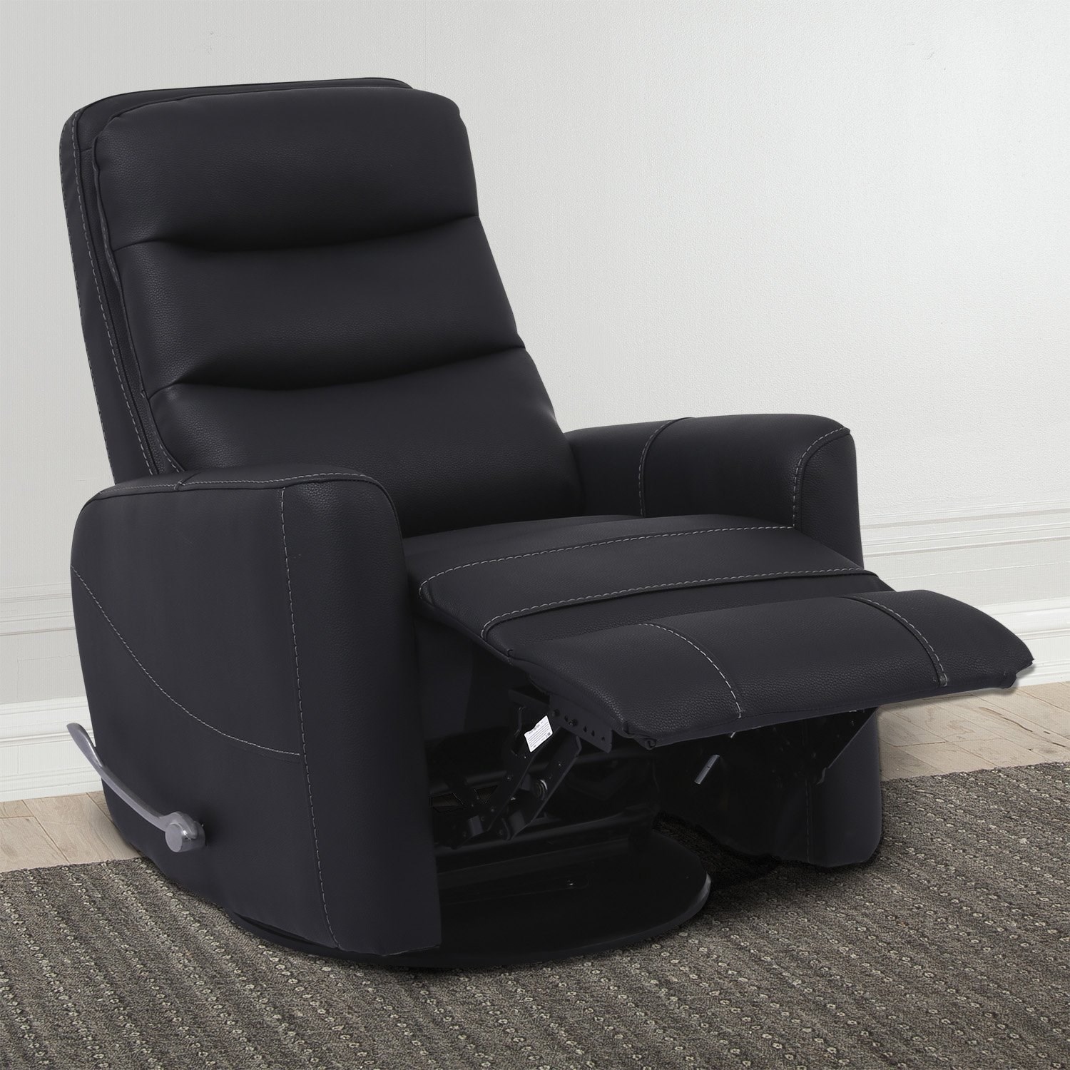 Parker Living Hercules MHER812GSBLC Contemporary Swivel Glider
